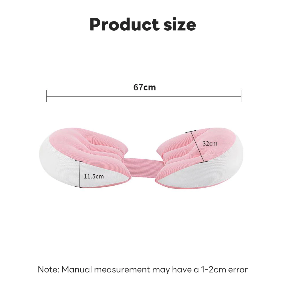 Multi-use Women U-Shaped Waist Back Pregnancy Pillow Sleepers Back Protect Mat Pregnant Pillow