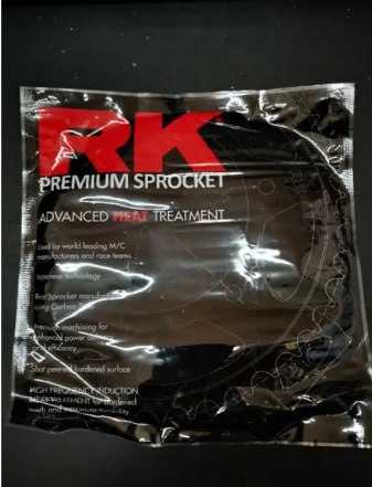 415 RK Tamashii Sprocket Y15ZR Y16ZR FZ150 14T 15T 16T 37T - 48T HARDEN STEEL BLACK Spocket FRONT REAR Y15 Y16 FZ 150 OE