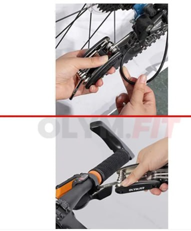 Bike Repair Tool Kits 16 in 1 Multifunction Bicycle Mechanic Fix Tools Set