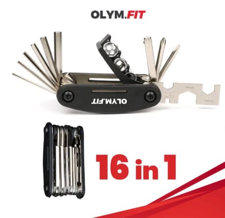 Bike Repair Tool Kits 16 in 1 Multifunction Bicycle Mechanic Fix Tools Set