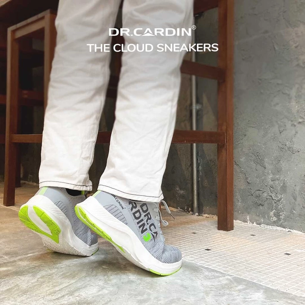 Dr.Cardin Men Cloud Foam Ultra-Light Lace-Up Sneaker CA2-60388