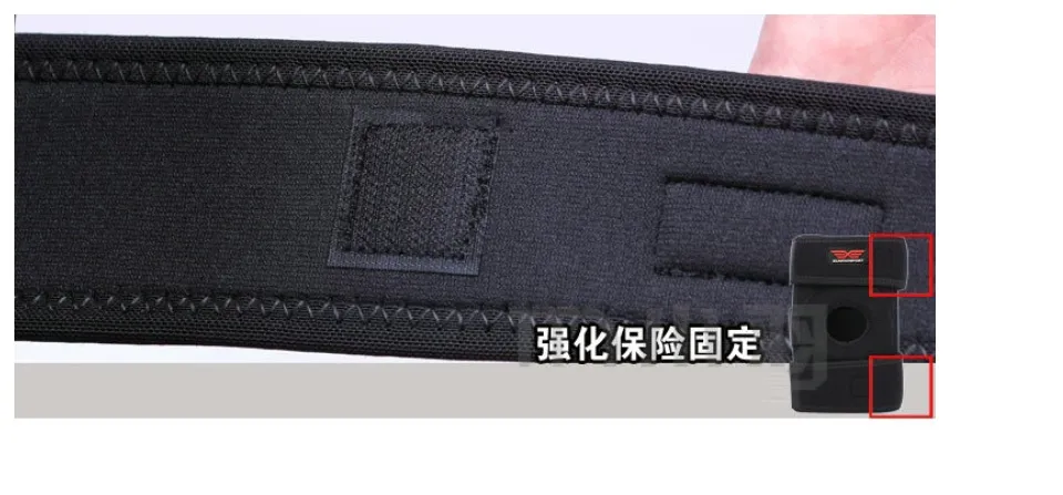 [1 Piece] Patella Stabilizing Knee Brace 4 3 Way Strap Women Men Running Sports Injury Support Pelindung Lutut