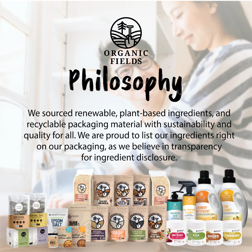 ORGANIC FIELDS Eco Laundry Detergent Floral Scent