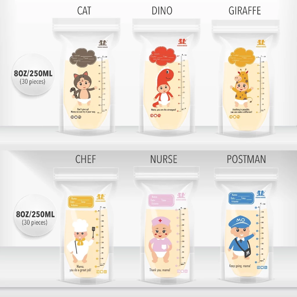 Double Lock Breastmilk Storage Bag Breast Milk