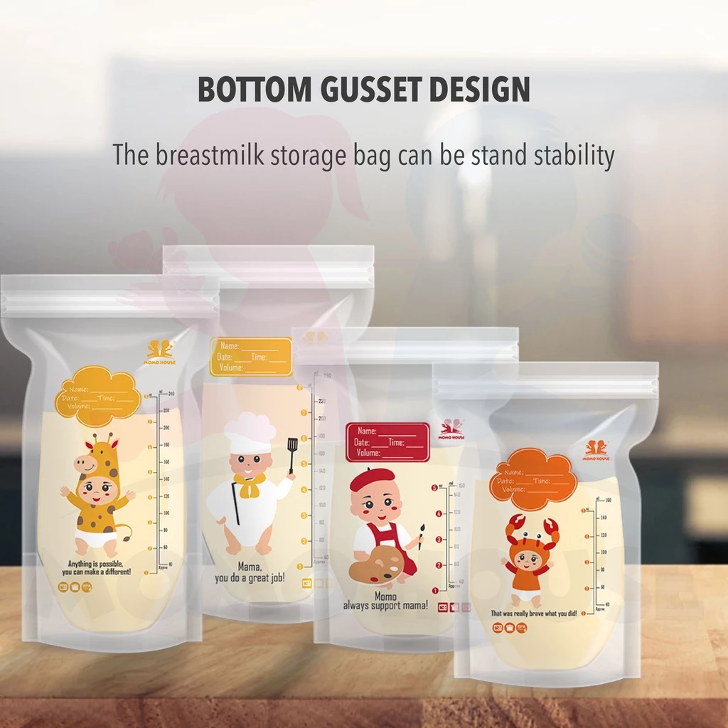 Double Lock Breastmilk Storage Bag Breast Milk
