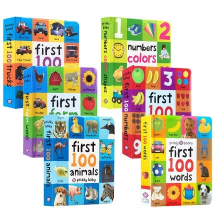 Priddy First 100 Words / Kids English Board Book / Early Learning