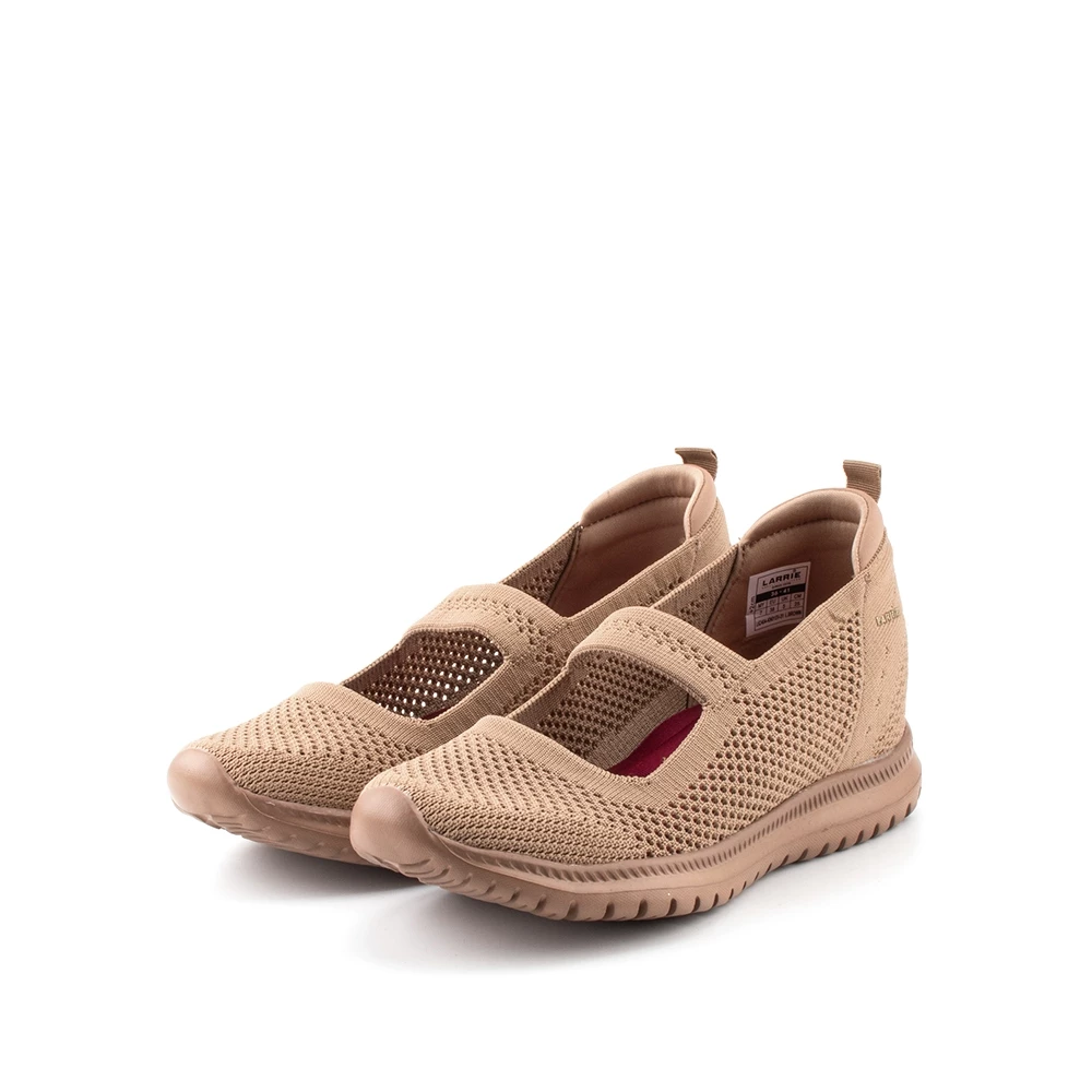 LARRIE Kasut Perempuan +2CM Height Increased Secure Sneakers - L62404-KN01SV