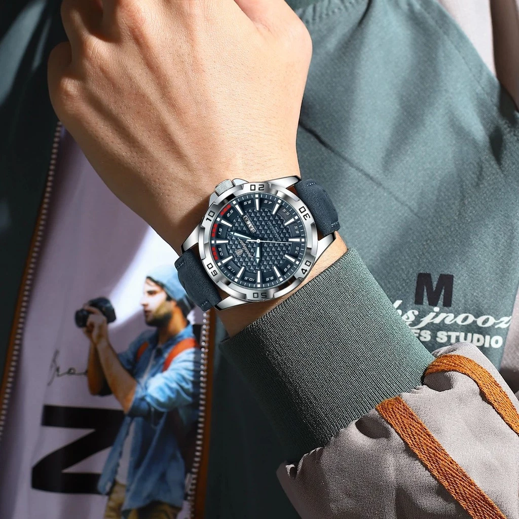 POEDAGAR Luxury Quartz Man Wristwatch Sport Men Watches Waterproof Luminous Date Week Stainless Steel Men's Watch Male Reloj