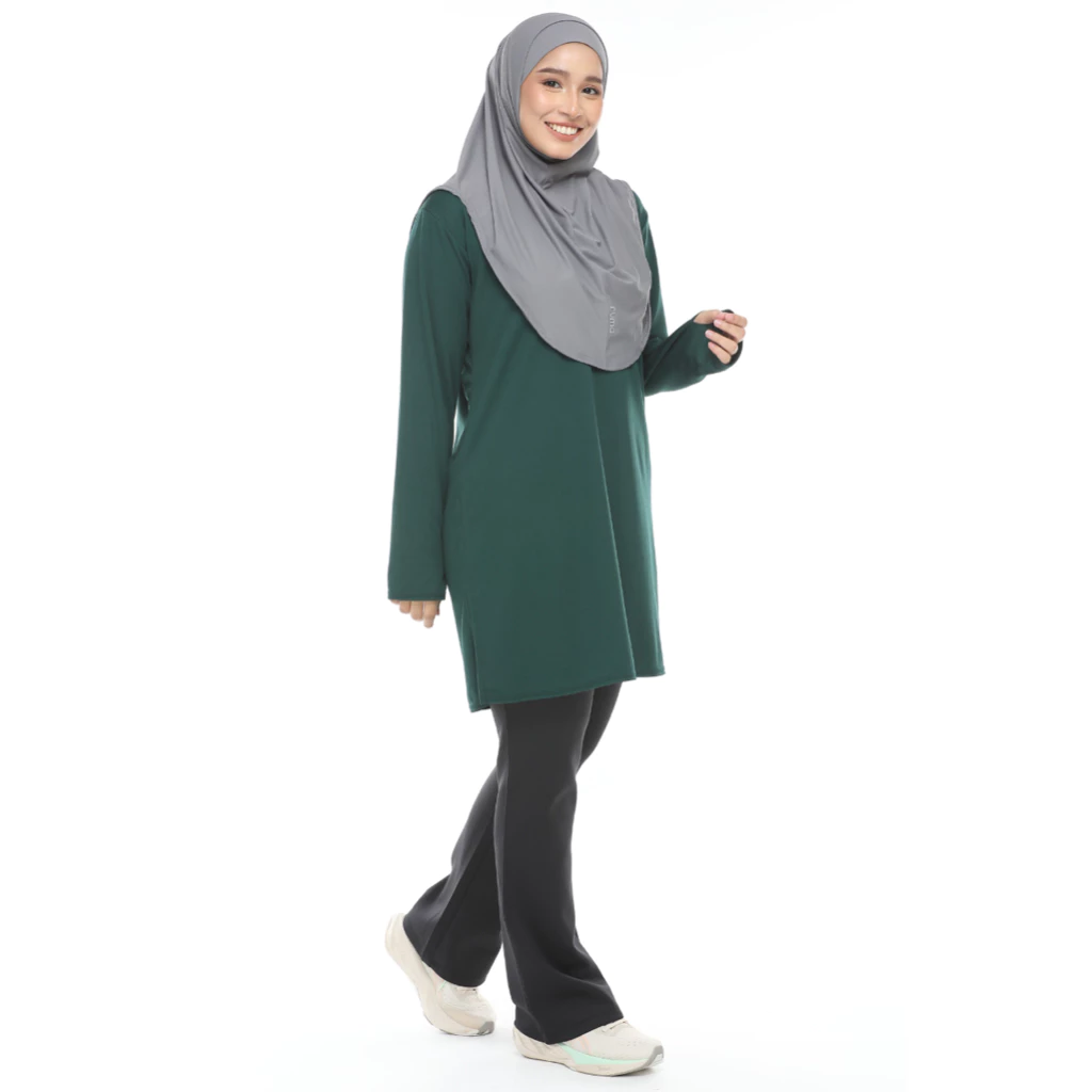Muslim Fashion Unisex Cotton Colour Baju Muslimah Half Button Harga Murah Murah