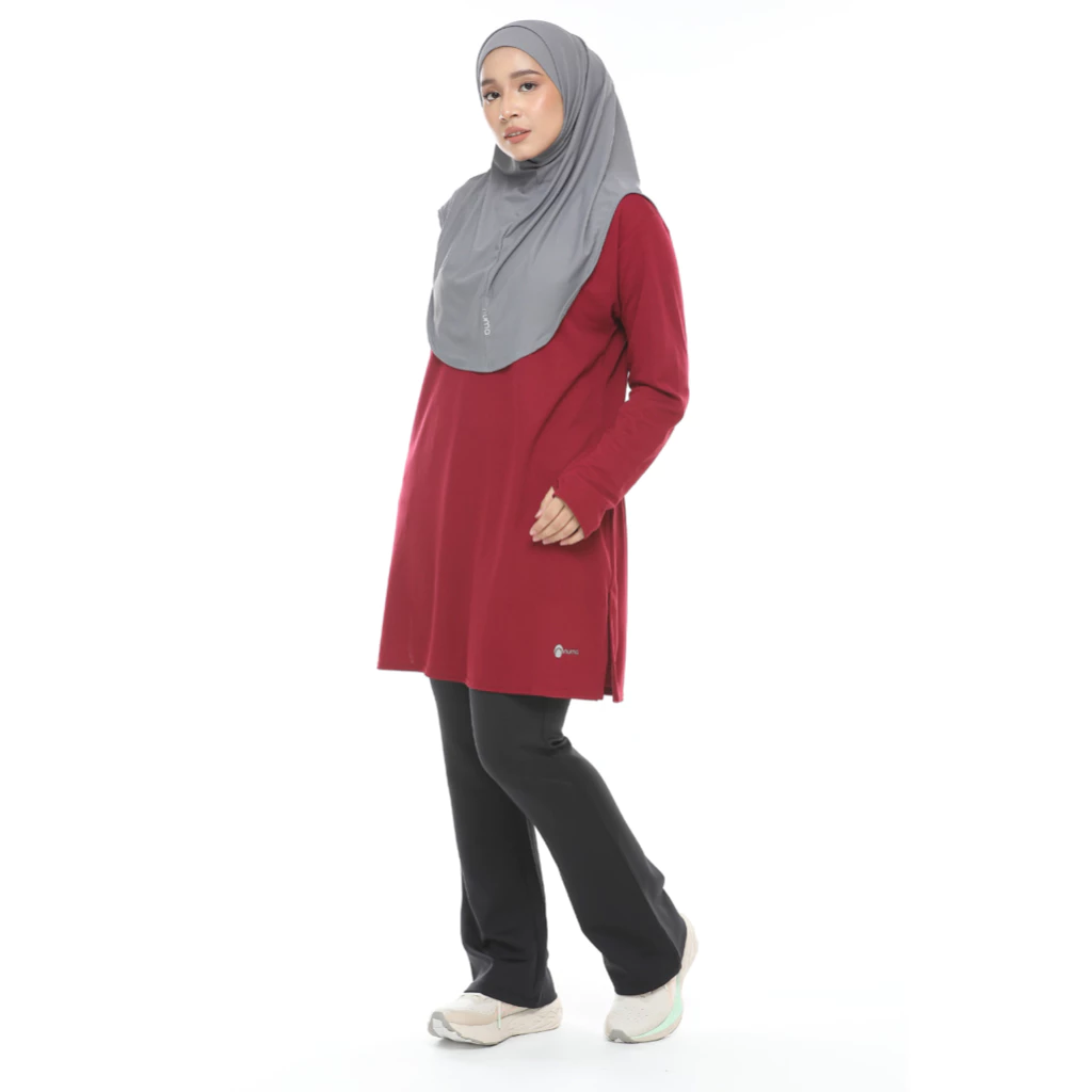 Muslim Fashion Unisex Cotton Colour Baju Muslimah Half Button Harga Murah Murah