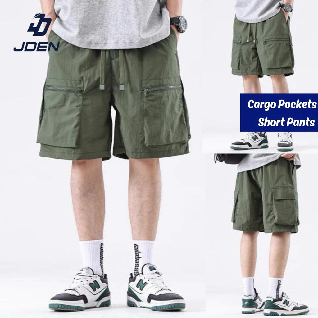 Seluar Lelaki Six Pocket Cargo Short Causal Pants