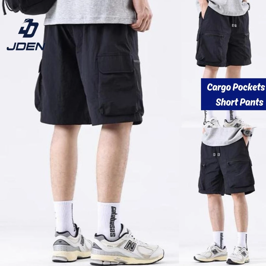 Seluar Lelaki Six Pocket Cargo Short Causal Pants