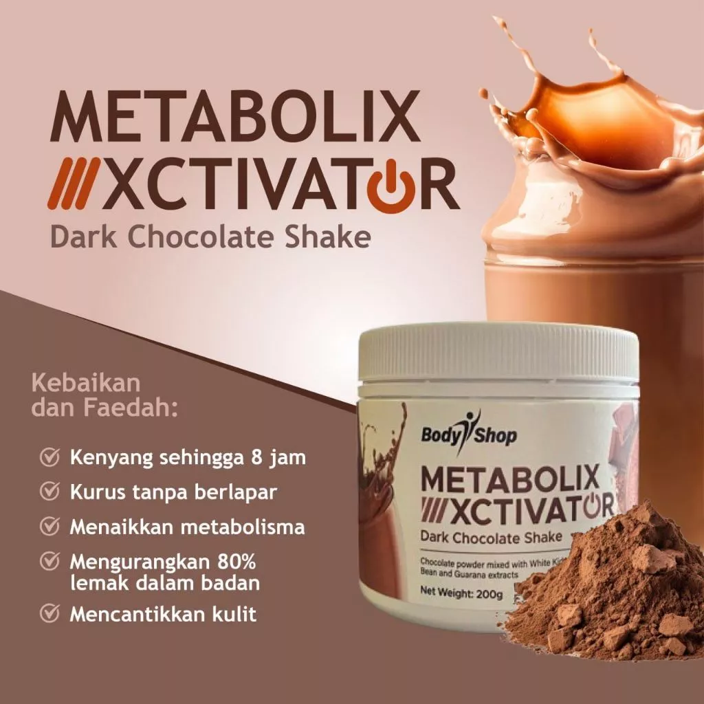 Metabolic Activator Dark Chocolate 1 Jar