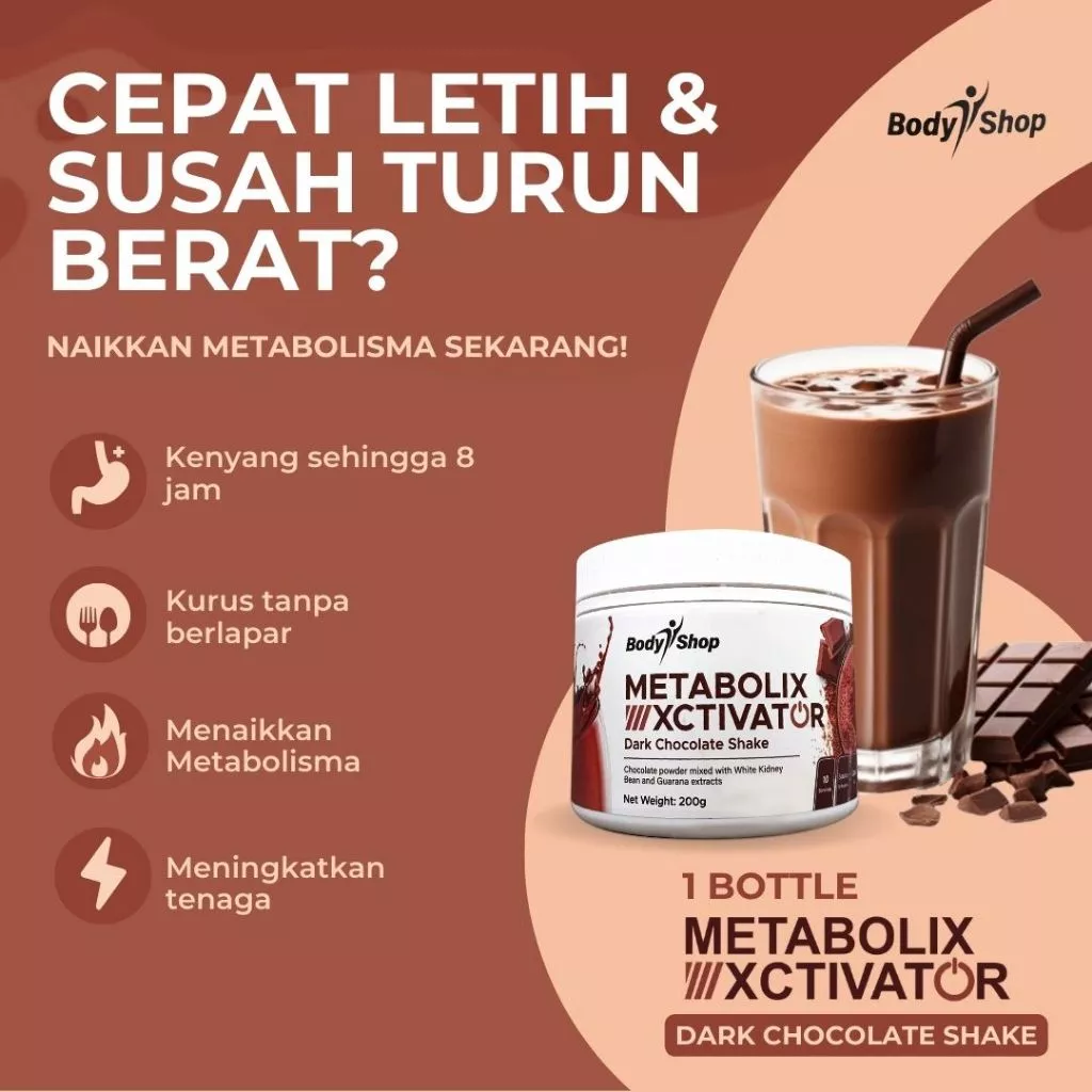 Metabolic Activator Dark Chocolate 1 Jar