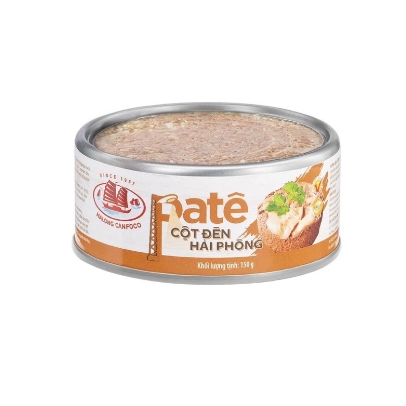 Combo of 10 Economical Boxes of Hai Phong Lamppost Pate 90g-150g