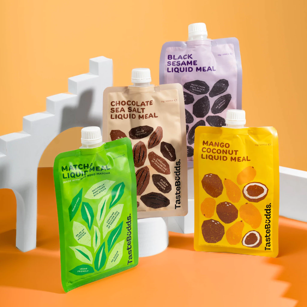 TasteBudds Liquid Meal Variety Pack - High Protein Diet Slimming Body Weight Loss Meal Replacement