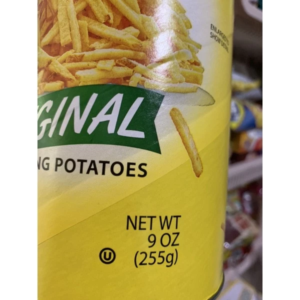 PIKNIK SHOESTRING POTATOES 9OZ 255GRAMS