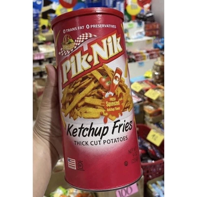 PIKNIK SHOESTRING POTATOES 9OZ 255GRAMS