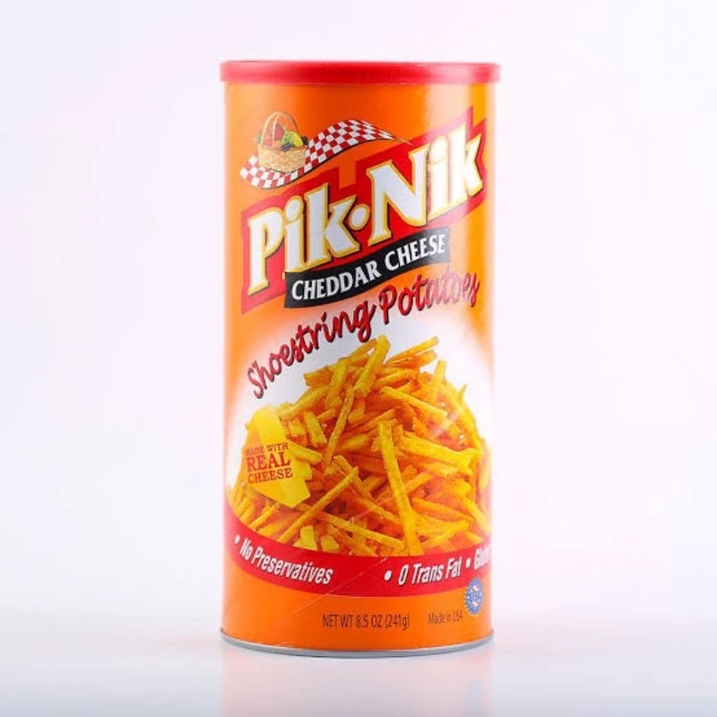 PIKNIK SHOESTRING POTATOES 9OZ 255GRAMS