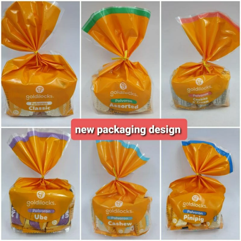 GOLDILOCKS Polvoron Package Philippine snacks Pasalubong sweet candy