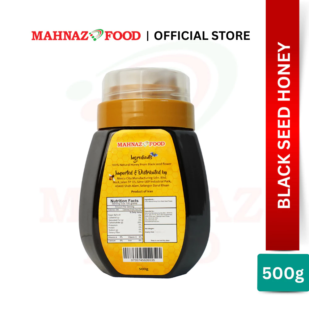 Mahnaz Food Black Seed Honey (500g)