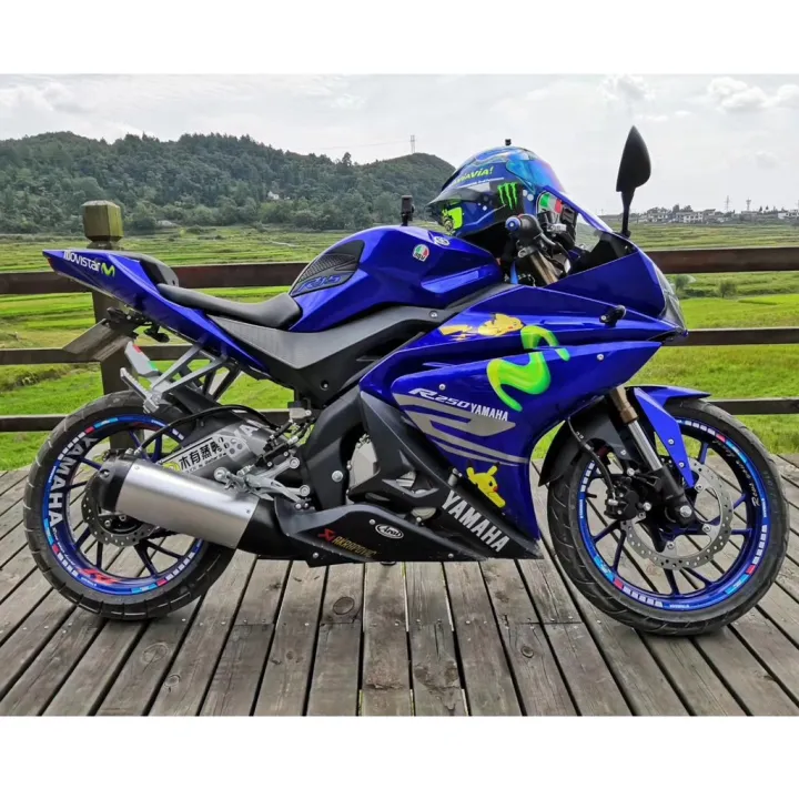 [Range of Choice]Whole Set Rim Sticker 17and 18 Inch Motorcycle Styling Wheel Hub Rim Stripe Reflective Decal Stickers Partially Safety Reflector Motorcycle Sticker For Yamaha Honda KTM Kawasaki