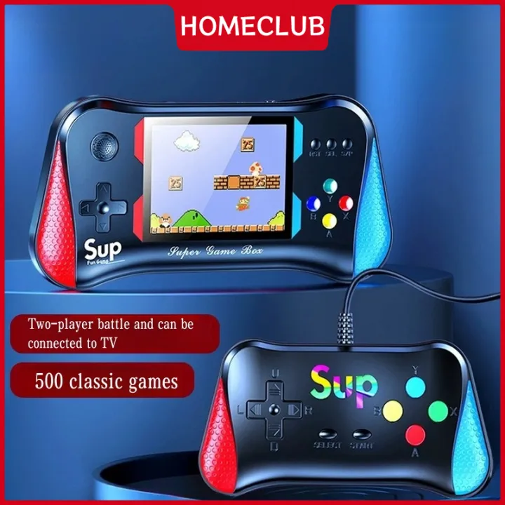 500 Games NOVA X7M Console Portable Handheld Game Players 3.5" HD Gameboy Large Screen Retro SUP Video Game Console