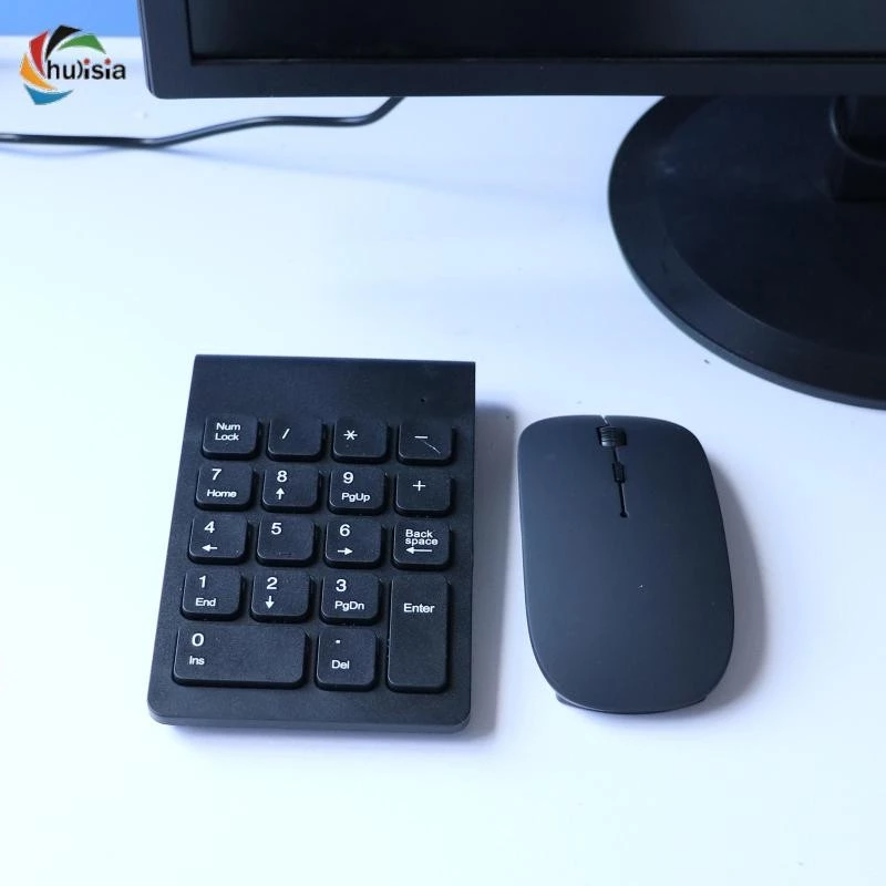 2.4GHz Wireless Numeric Keypad – 18 Keys for Desktop & Laptop
