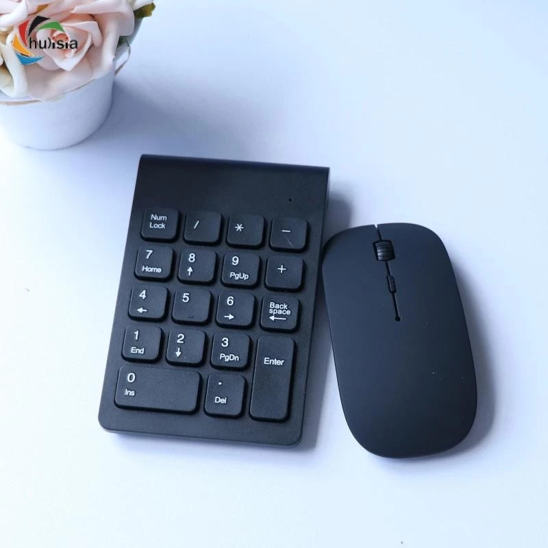 2.4GHz Wireless Numeric Keypad – 18 Keys for Desktop & Laptop