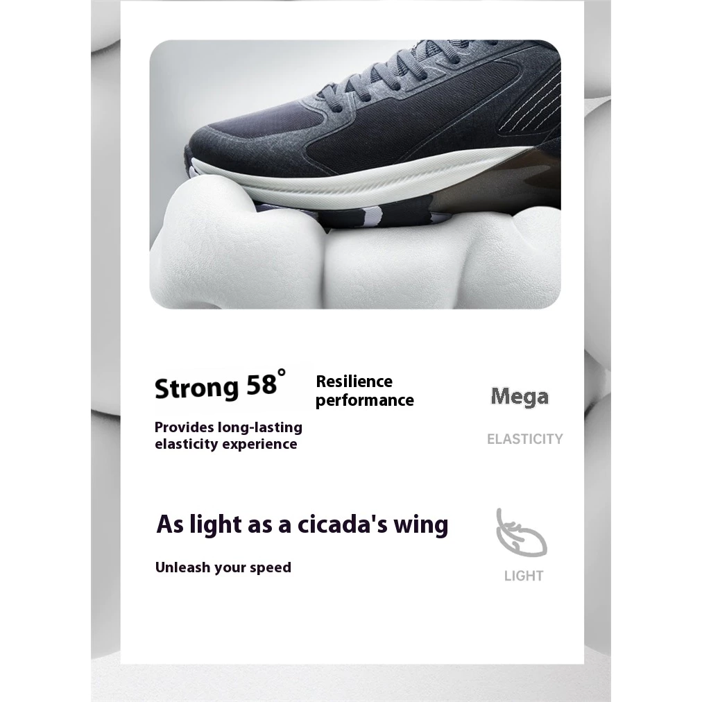 XTEP Shark Support Wear-Resistant High-Top Cushioning Rebound Men Basketball Shoes