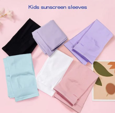 Mumystation Children HandSock Muslim Ice Silk Sleeve Fashion Summer Arm Sleeve UV Protection Sarung Tangan Budak
