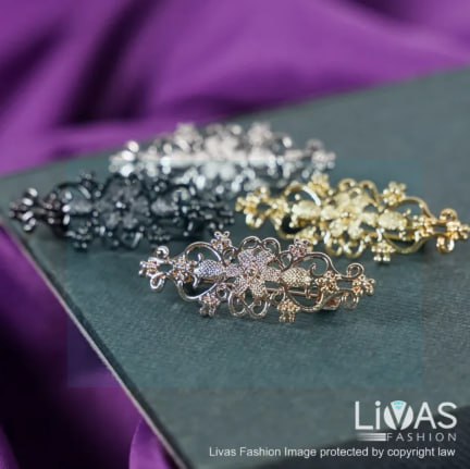 Kerongsang Tudung Jarum Peniti Dokoh Kebaya Brooch Pin Shawl Buckle Muslim Fashion Jewellery Muslimah