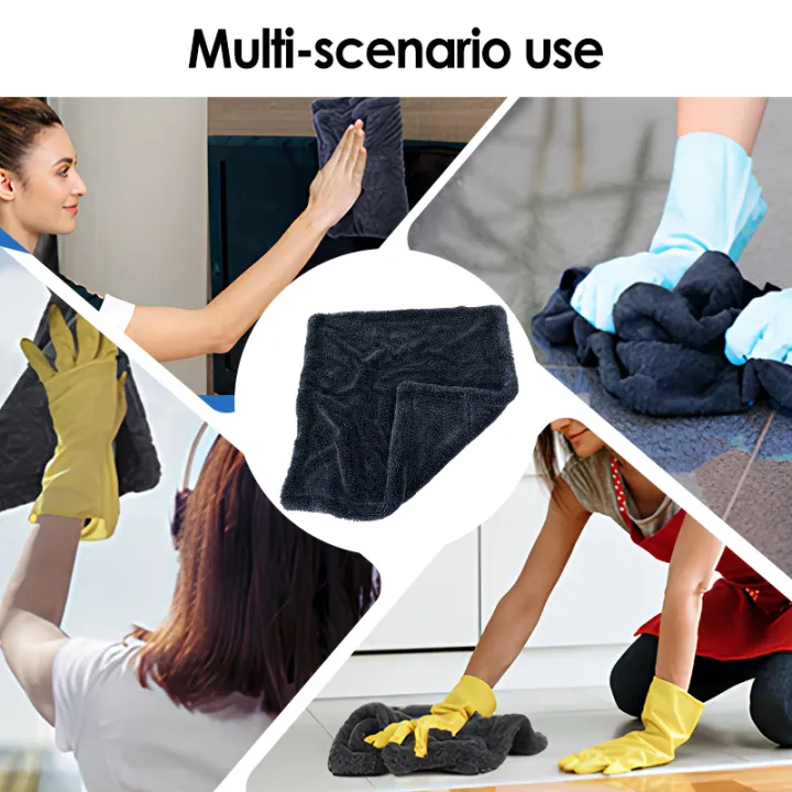 Multipurpose High Water Absorption Plush Wax Polish Cloth Car care Wash Towel Automobile cleaning and drying cloth