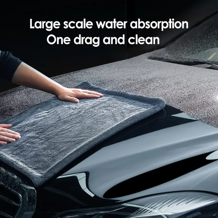Multipurpose High Water Absorption Plush Wax Polish Cloth Car care Wash Towel Automobile cleaning and drying cloth