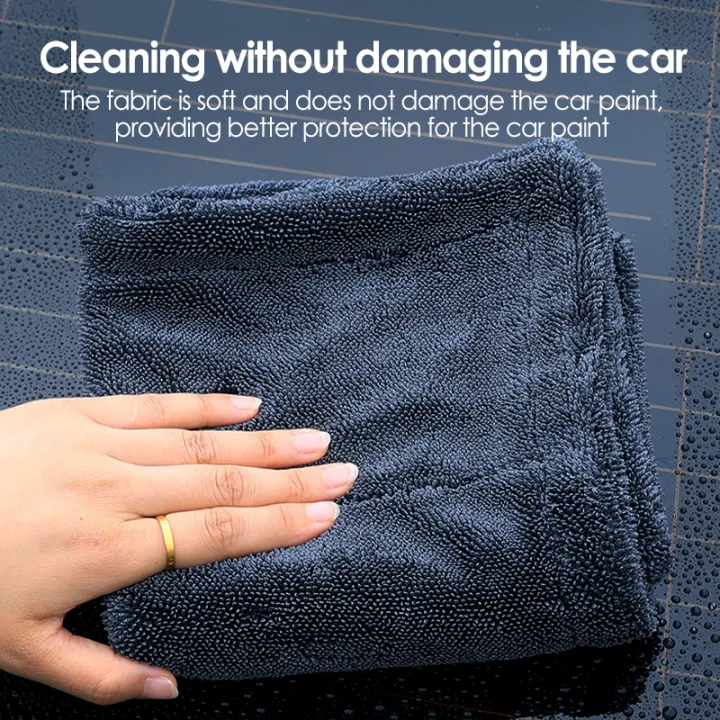 Multipurpose High Water Absorption Plush Wax Polish Cloth Car care Wash Towel Automobile cleaning and drying cloth