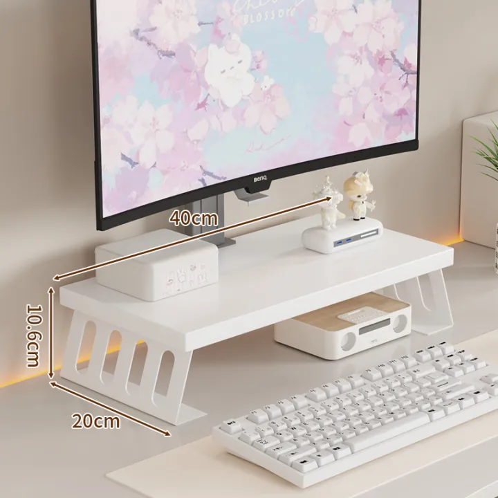 abilock Desktop Computer Desk Organizer Storage Shelf Rack - RCK-47