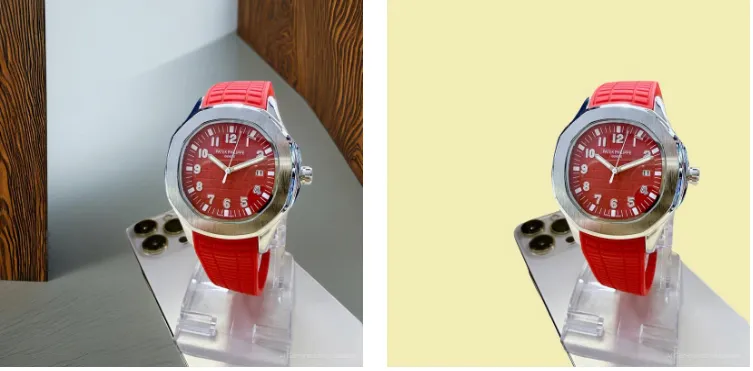 jam tangan lelaki mekanikal terpakai baharu, belum dibuka, menjimatkan kos!