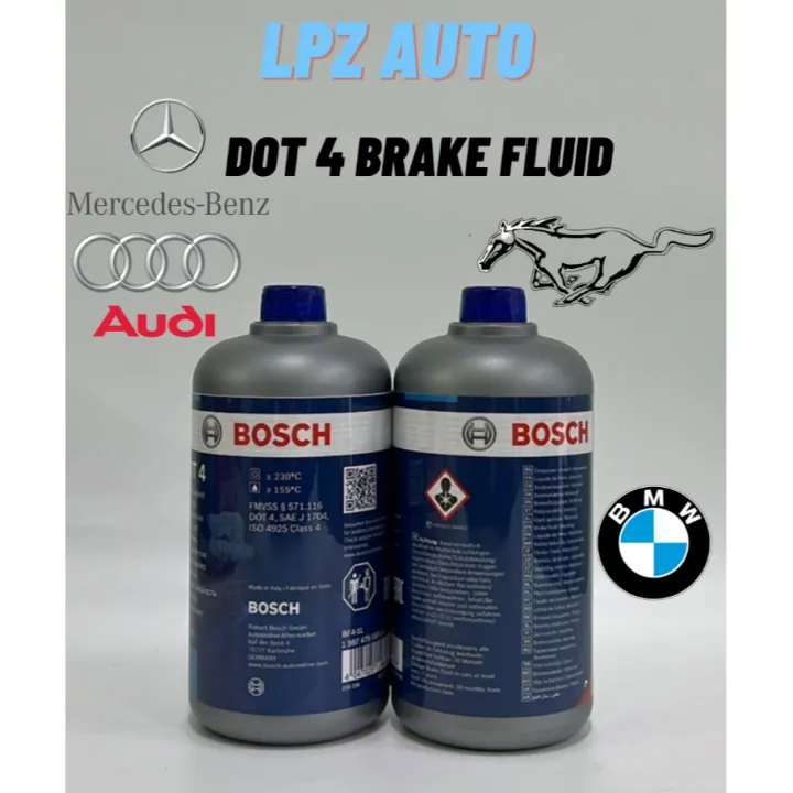 Bosch Dot 4 Brake Fluid (1000ml)
