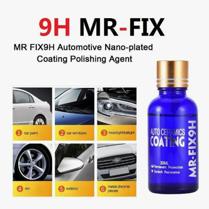 MR FIX 9H Ceramic Car Coating Kit Anti-Scratch Exterior Care Paint Protection