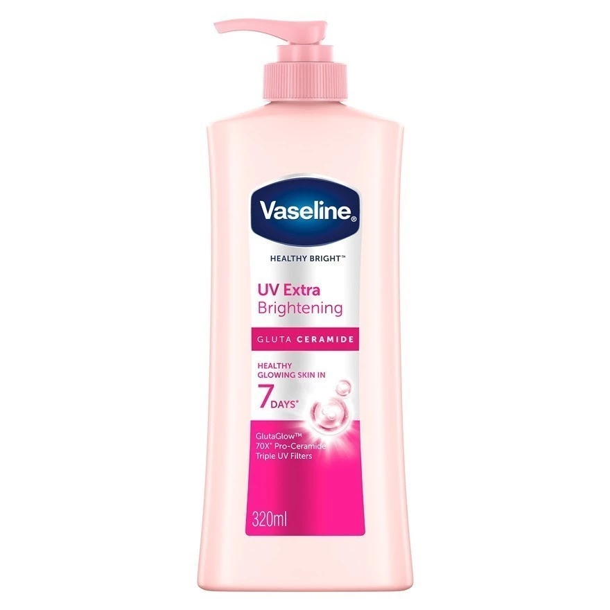 VASELINE Health VASELINE Healthy Bright Lotion UV Extra Brightening 320mly Bright Lotion UV Extra Brightening 320ml
