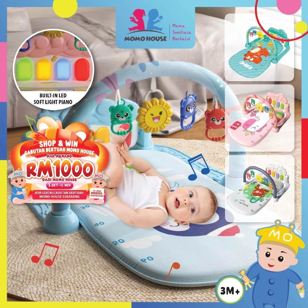 Baby Toys Colourful Musical Play Gym