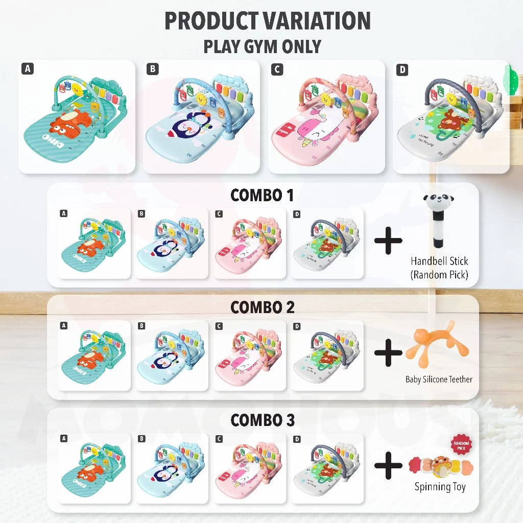 Baby Toys Colourful Musical Play Gym