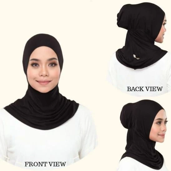 Inner Ninja l Anak Tudung Inner Neck Tie Back Tudung