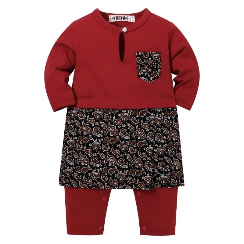 Sampin Raya Baby Romper Baju Raya Baby Murah Ready Stock