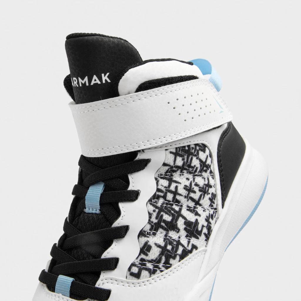 Decathlon Basketball Kids Beginner Shoes SE100 High (Good Foot Support) - Tarmak