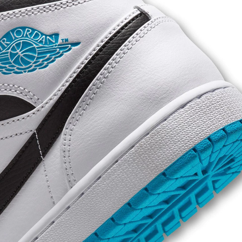 Jordan 1 Mid Laser Blue