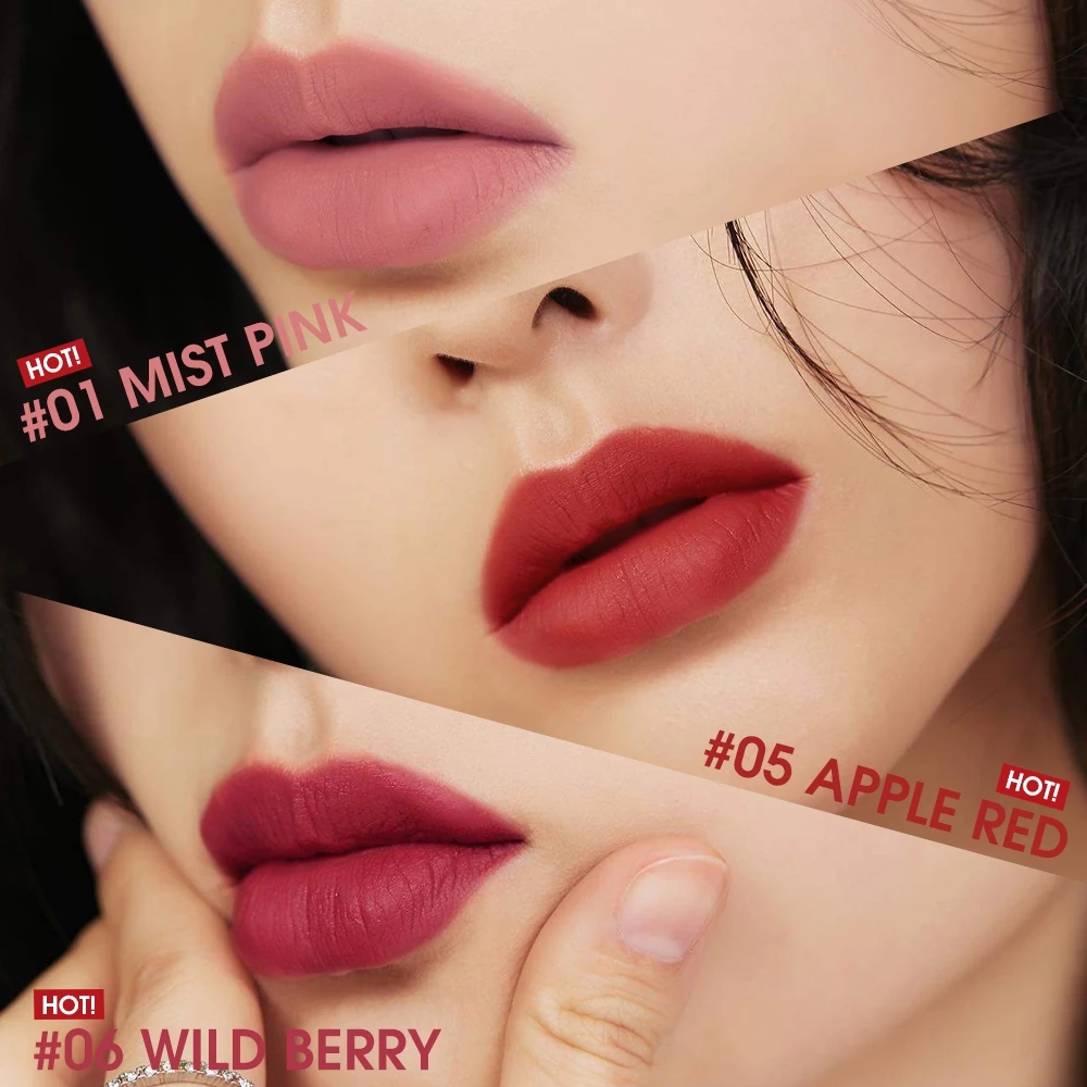 O.TWO.O Lip Tint Matte Lipgloss 11 Colors Pengkilat bibir