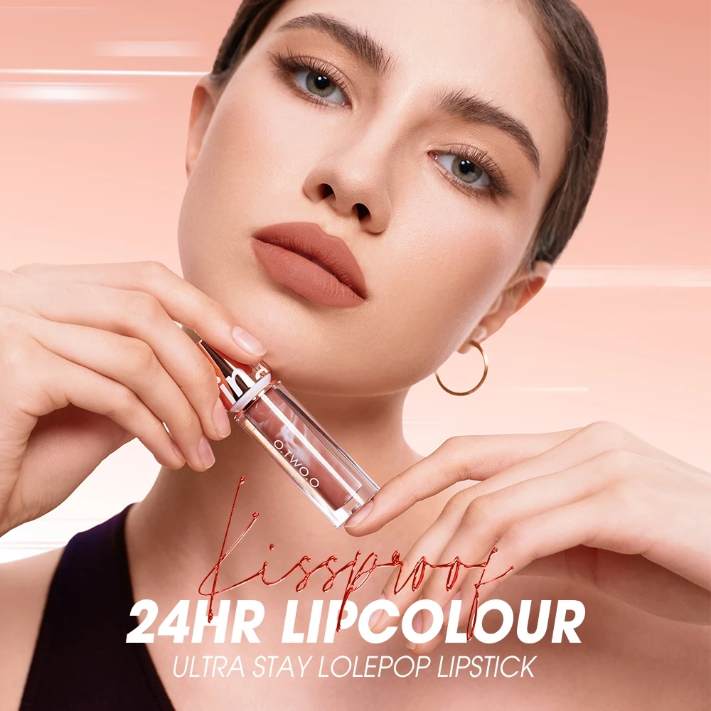 O.TWO.O Lip Tint Matte Lipgloss 11 Colors Pengkilat bibir