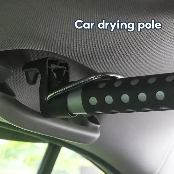 Universal Car Hanger Length Adjustable Extended to 1640mm Auto Car Coat Hanger Clothing Rod Bar Clothes Rack