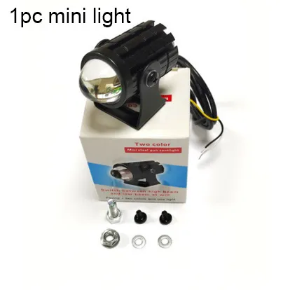 2PCs Mini Light Spotlight 3INCH 12000LM Flood 12V 24V Dual-color 6000K 3000K Offroad LED Light Bar For Trucks 4X4 4WD SUV